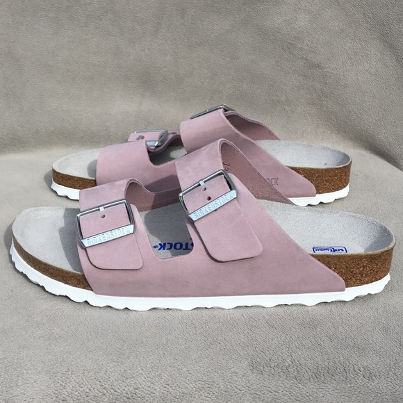 light purple birkenstocks